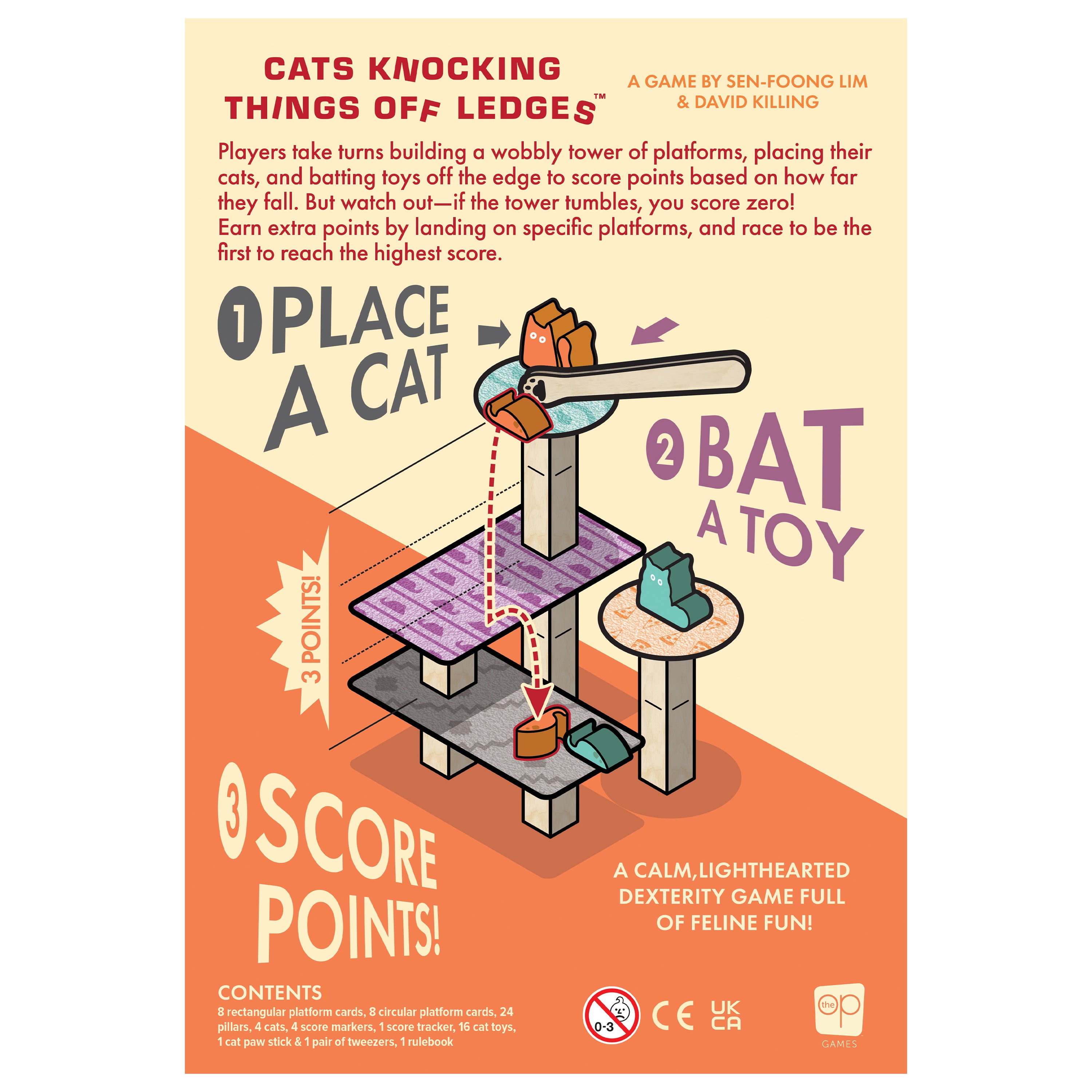 Cats Knocking Things Off Ledges tabletop game