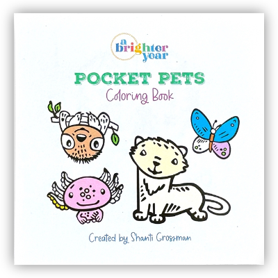 Coloring Book & Crayons
